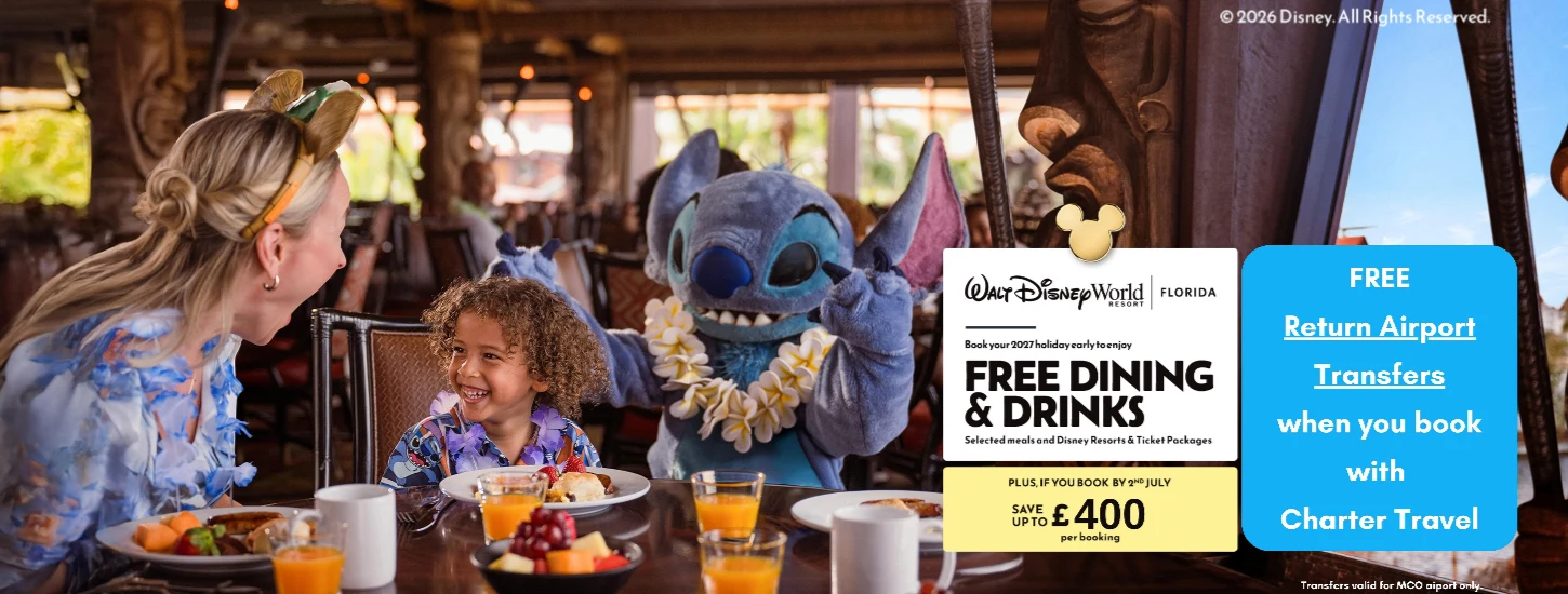 Free Disney Dining & Drinks 2027