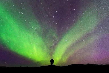 Sky Lagoon Golden Circle and Northern Lights Tour / Package